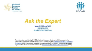 Ask the Expert Educator Edition: ADHD & Executive Functioning