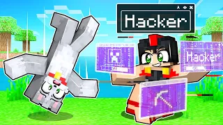 Uso HACKS para TROLLEAR a MI AMIGO en mi SERVIDOR de Minecraft 😈😂