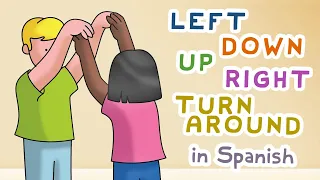 Amiguito - Spanish poem dance & song for children (left, down, up, right, turn around)