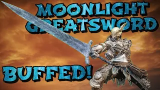 Elden Ring: Dark Moon Greatsword Got A Buff!