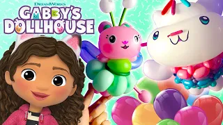 Let's Build GABBY & FRIENDS with Balloons! | GABBY'S DOLLHOUSE | Netflix