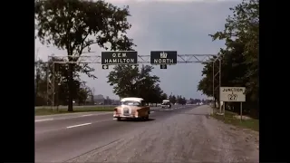 Traffic and transportation around Toronto and Ontario in the 1960s-70s(HD)