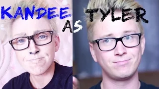 Girl Turns Into Guy - Tyler Oakley Transformation by Kandee Johnson