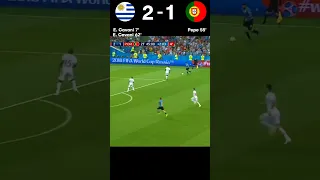 Uruguay VS Portugal 2018 World Cup Highlights #football #short #highlights