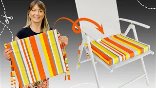 How To Make An Easy Square Chair Cushion / Cushion Without Zipper /Diy Cushion