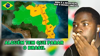 MINHA REAÇÃO ao Ambicioso Projeto do Brasil vai finalmente conectar o Norte ao Sul