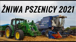 Zdążyć przed deszczem...☆ŻNIWA PSZENICY 2021㋡GR ANDRZEJEWSKI㋡