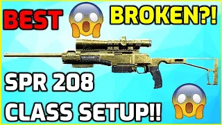 BEST SP-R 208 R700 CLASS SETUP WARZONE MULTIPLAYER Post NERF Call of Duty Modern Warfare (COD MW)