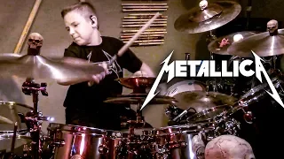 Metallica - Moth Into Flame (10 year old drummer)