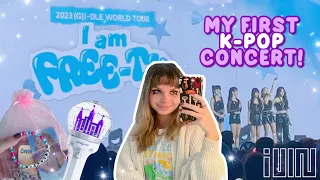 Going to my FIRST K-POP CONCERT EVER! (G)i-dle in Atlanta, August 15th 2023! (I am Free-ty Tour)