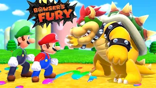 Bowser's Fury - Full Game 100% Walkthrough (2 Player)