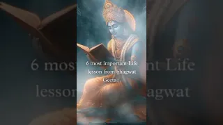 6-most important Life lessons from The Bhagwat Geeta...📙🤟|| #thebhagvadgita #geeta #shorts #facts