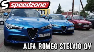 Alfa Romeo Stelvio QV teszt: Bolond autó, bolondoknak