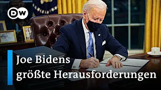 Trumps vergiftetes Erbe – Schafft Joe Biden die Wende? | Auf den Punkt