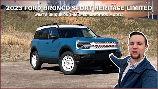 1 of 1966 - Meet the 2023 Ford Bronco Sport Heritage Limited Edition