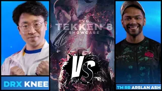 Tekken 8 KNEE vs ARSLAN ASH  EVO Tekken 8 showcase 2023 MATCH 5