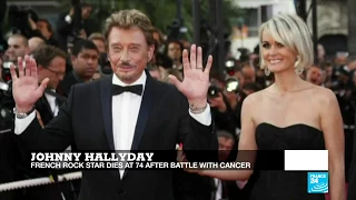 Who was the 'French Elvis,' Johnny Hallyday?