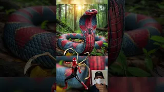 Superheroes but King Cobra 💥 Marvel & Dc All Characters #marvel #avengers #shorts