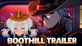 FUDGE !! Boothill Trailer — "Cowboy's Got Business" REACTION | Honkai: Star Rail