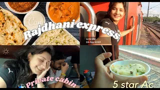 RAJDHANI EXPRESS AC FIRST CLASS |PRIVATE COUPE EXPERIENCE | HOWRAH RAJDHANI |5 STAR AC|