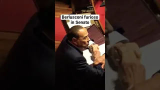 Berlusconi furioso in diretta: “Ma vaff****o!” #shorts