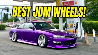 TRANSFORMED My S14 With The GOATED JDM WHEELS!