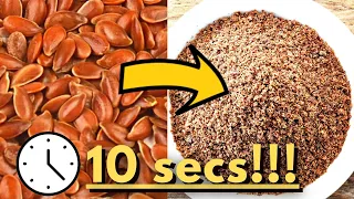 How to grind flax seeds (and why you should!)