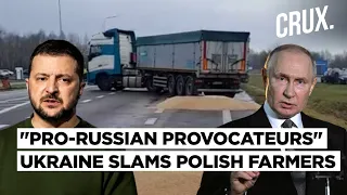 Ukraine Calls Protesting Polish Farmers Pro-Russian After Truck Attack, Warsaw Cites "Food Security"