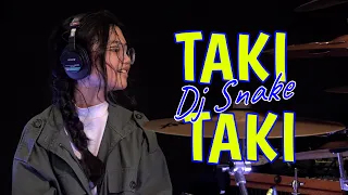 DJ Snake - Taki Taki ft. Selena Gomez, Ozuna, Cardi B Drum Cover By Aisya Soraya