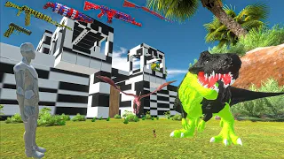 FPS PERSPECTIVE STAY AWAY FROM THIS HIDDEN FORTRESS OF TERROR-Animal Revolt Battle Simulator