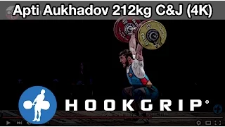 Apti Aukhadov (85) - 212kg Clean & Jerk (4k)