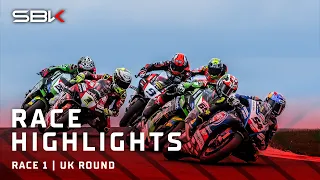 Highlights of a HISTORIC Race 1 🤩 | #GBRWorldSBK 🇬🇧