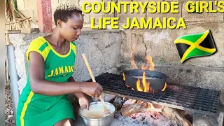 COUNTRYSIDE LIFE IN JAMAICA!! Cooking most Appetizing  Breakfast in JAMAICA.