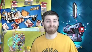 NEW YOUTUBER CHALLENGE & LEVEL 1 EPIC FAILURE! | Clash Royale | THE UPS AND DOWNS!!