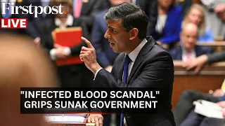 LIVE: Sunak-Led UK Government Announces Compensation for Victims of the Infected Blood Scandal