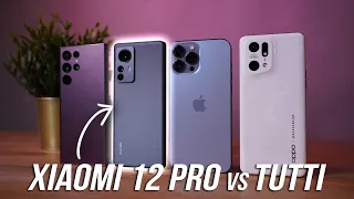 XIAOMI 12 PRO sfida iPhone 13 Pro Max, Galaxy S22 Ultra, Find X5 Pro: IL MIGLIORE?