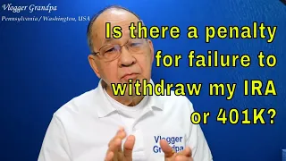 What is Required Minimum Distribution for IRA's, 401K's, etc?