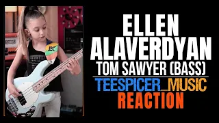 Ellen Alaverdyan - Rush - Tom Sawyer (Bass Cover)