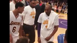 Kobe Bryant Epic Game Speech: "LET'S BEAT THE SH*T OUT OF THEM" During Warriors/Lakers