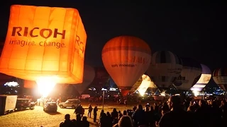 Bristol International Balloon Fiesta Night Glow and Fireworks 2014