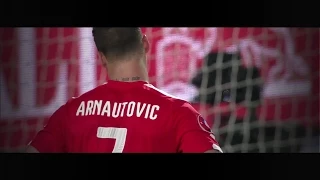 Marko Arnautovic vs Montenegro (H) Euro 2016 Qualifiers HD 720p by i7xComps