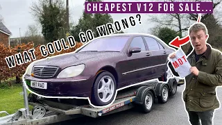 I Bought Auto Alex's BARN FIND Mercedes S600 - What's Wrong With It?!
