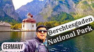 Lake Konigssee & Lake Obersee in Berchtesgaden National Park Germany