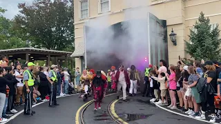 Six Flags Great America Fright Fest Uprising parade 10-10-21