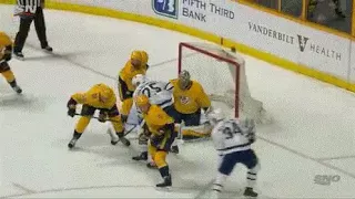 Auston Matthews beautiful goal in return Toronto Maple Leafs vs Nashville Predators 03/22/18