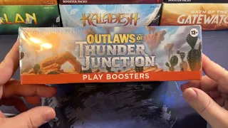 Outlaws Of Value Junction! Play Booster Box Opening Magic The Gathering MTG OTJ Thunder Junction
