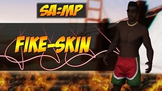 Let`s cheat (GTA SAMP) #6 - Визуально меняем скин 0.3.7 | Fike Skin