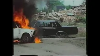 Русская рулетка - Москва-95 (1995) - car crash scene #3