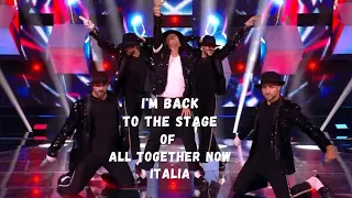 EKI - BACK TO THE STAGE OF ALL TOGETHER NOW ITALIA AS A GUEST STAR