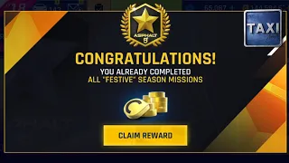 Asphalt 9 - What's the Secret Reward for Completing All Festive Season Missions